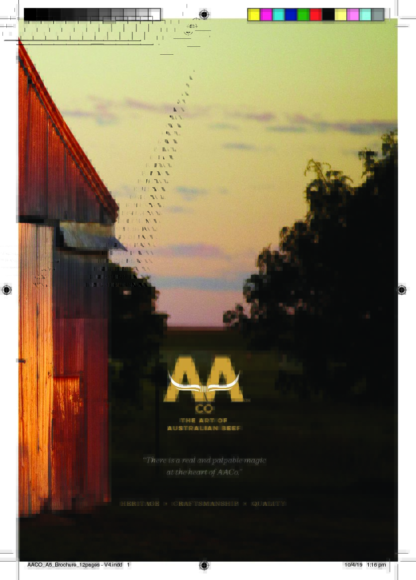 Australian Wagyu (AACo) Brochure (Print File Request)